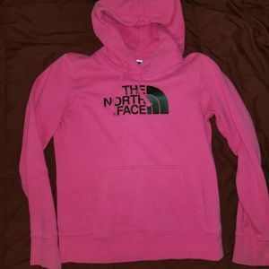 Northface pink hoodie